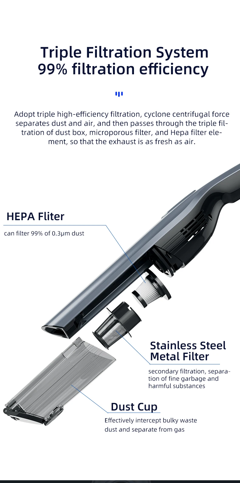 handheld vacuum cleaner