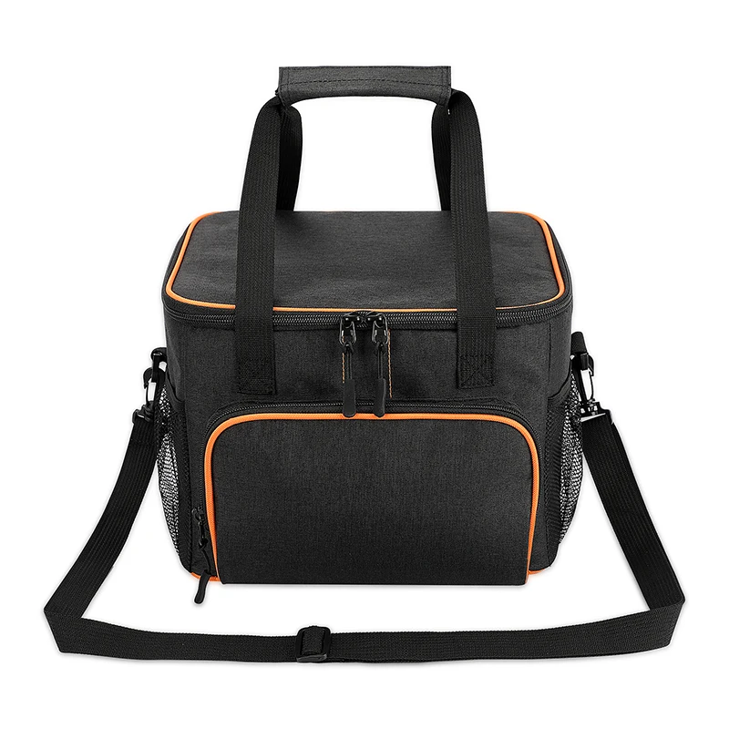 Large Capacity Customized Logo Lunch Cooler Bag Waterproof Cooler Bag Insulated Lunch Bag