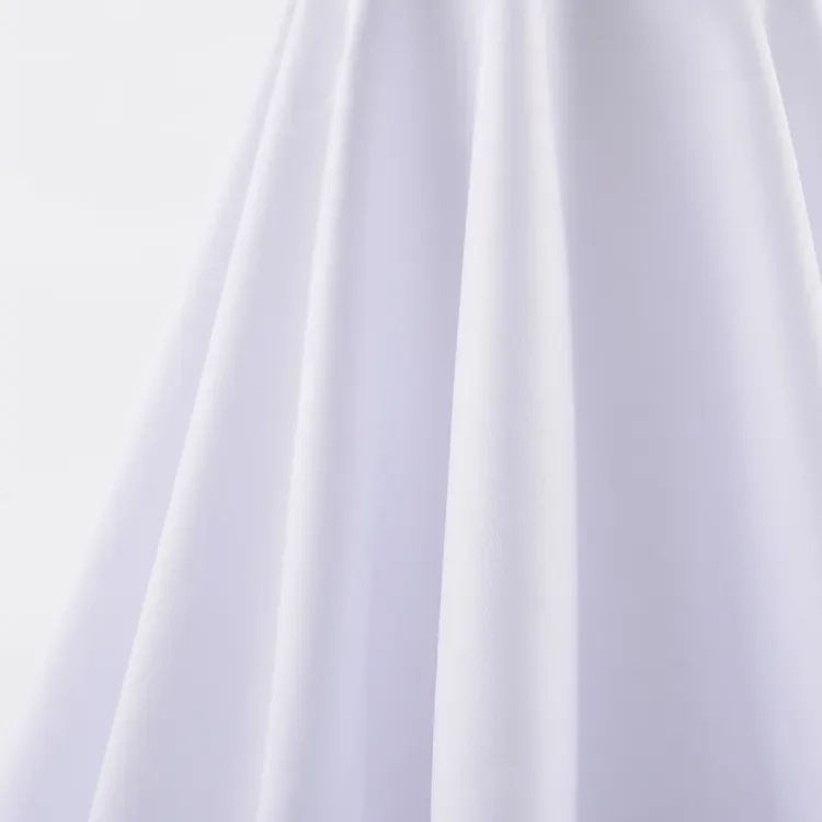 Spun Polyester Muslim Thobe Clothing Fabric Hot Sale High Quality Newest Wholesale Custom Color Tear-resistant 41*41 Woven