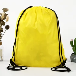 2021 Factory Custom Logo Sports Backpack 210D Polyester Drawstring bag Printing Drawstring bag for promotional