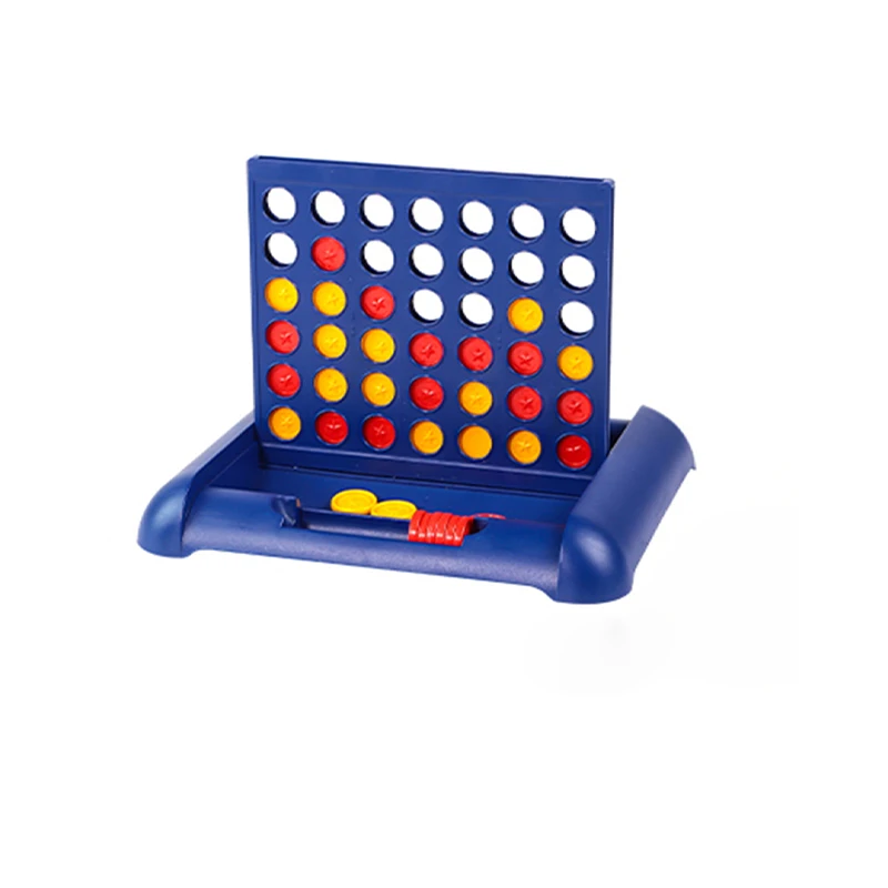 LONGXI Connect 4 настольные игры Пластиковые интерактивные игрушки для путешествий семья родитель-ребенок многоцветные детские головоломки