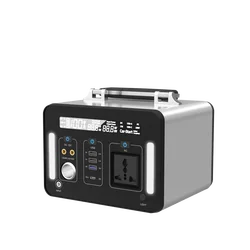 Built in Inverter BMS Lithium Battery Emergency Solar Generator AC/DC 110V 220V RV Outdoor Camping Travel Portable Power Station