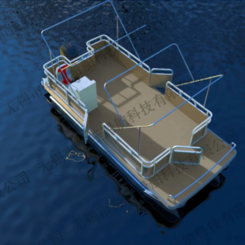 Simple Aluminum Pontoons