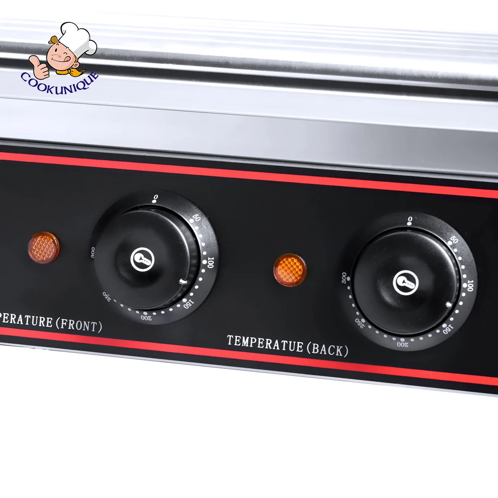 CE Approved Commercial Electric Hot Dog Grill 5-Roller Hot Dog Machine