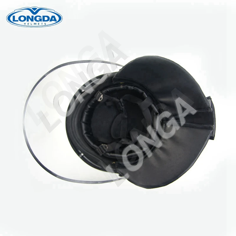 Army security protection bulletproof helmet with visor