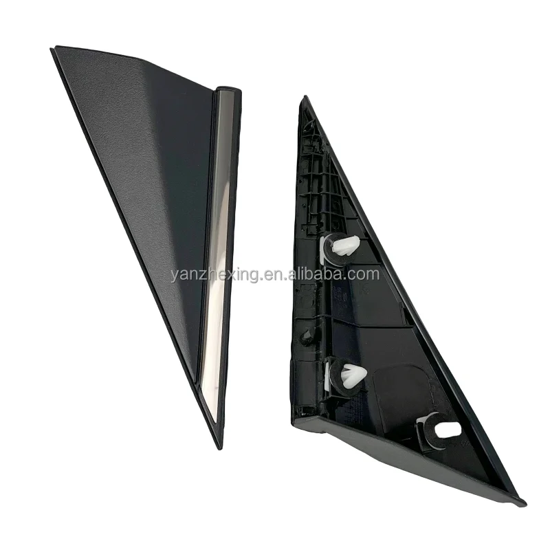 YZX Car Front A Pillar Garnish Rear view mirror triangle cover For Hyundai Elantra MD 2011-2013 OEM 86190-4V010 86180-4V010