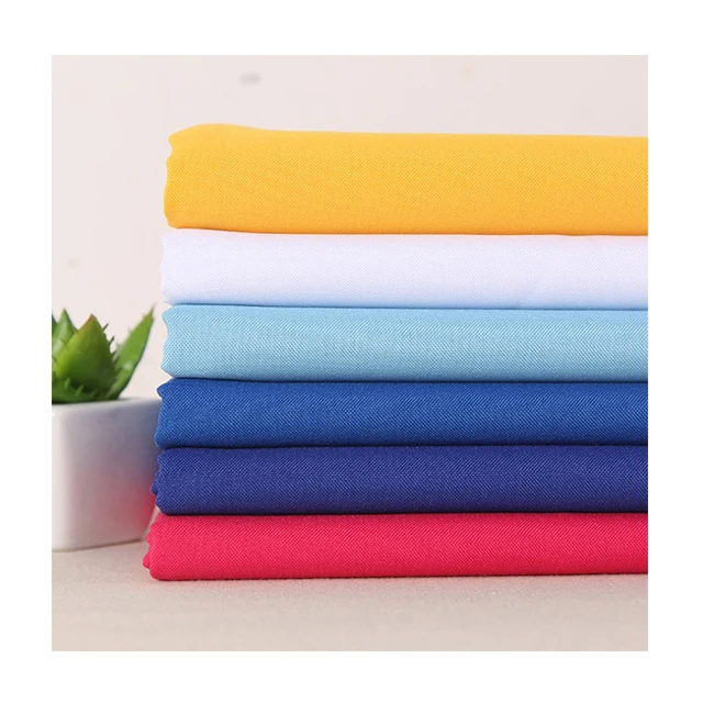 poplin fabric TC 65/35 120GSM with combed fabric for Shirting (1600110556576)