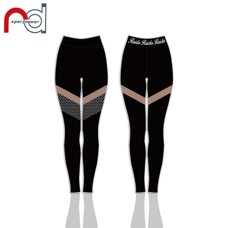 Wholesale High Waist Leggings Polyester Spandex Leggings European Dance Fashion Women Slim Legging Pants