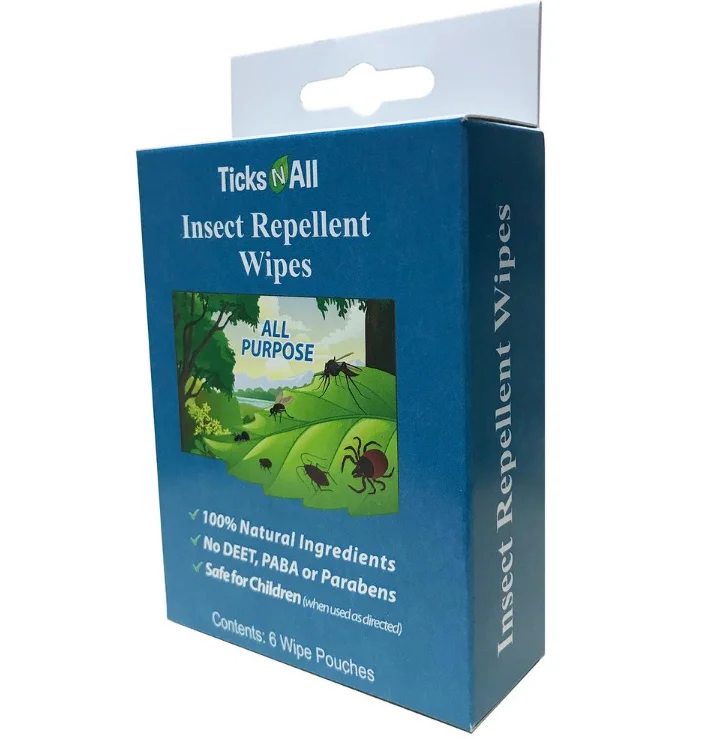 Натуральные травяные влажные салфетки для отпугивания насекомых и комаров, влажные салфетки, влажные салфетки