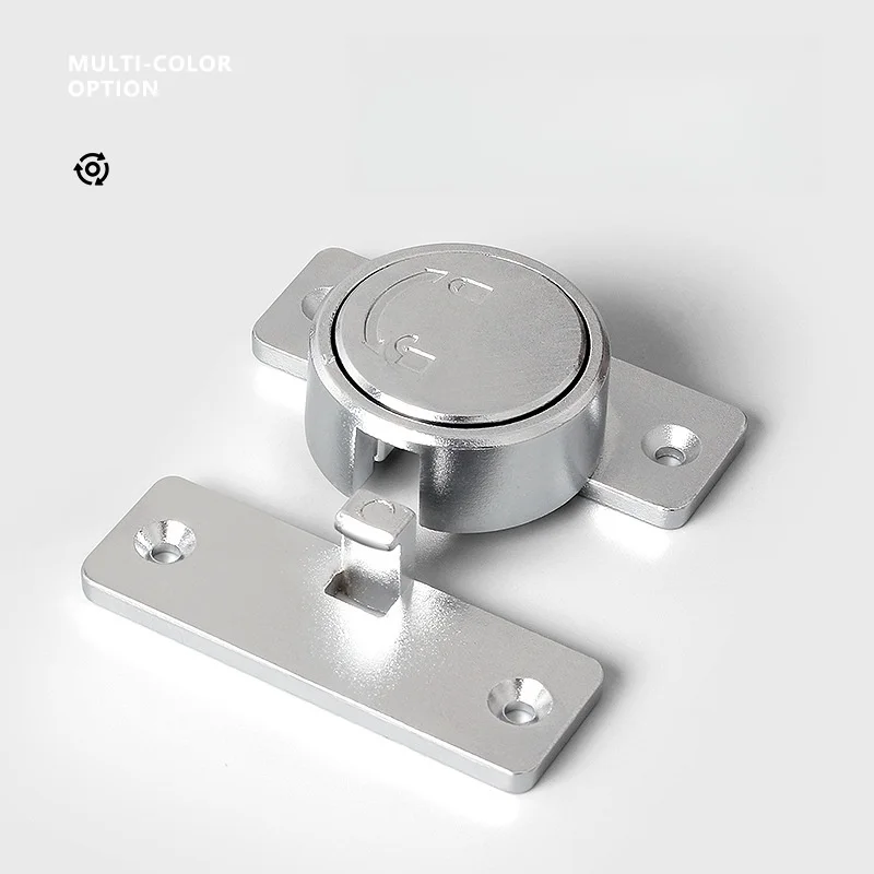 Doors And Windows Rotary Latch Cabinet Door Lock Aluminum Alloy Doors And Windows Desk Concealed Closet Lock