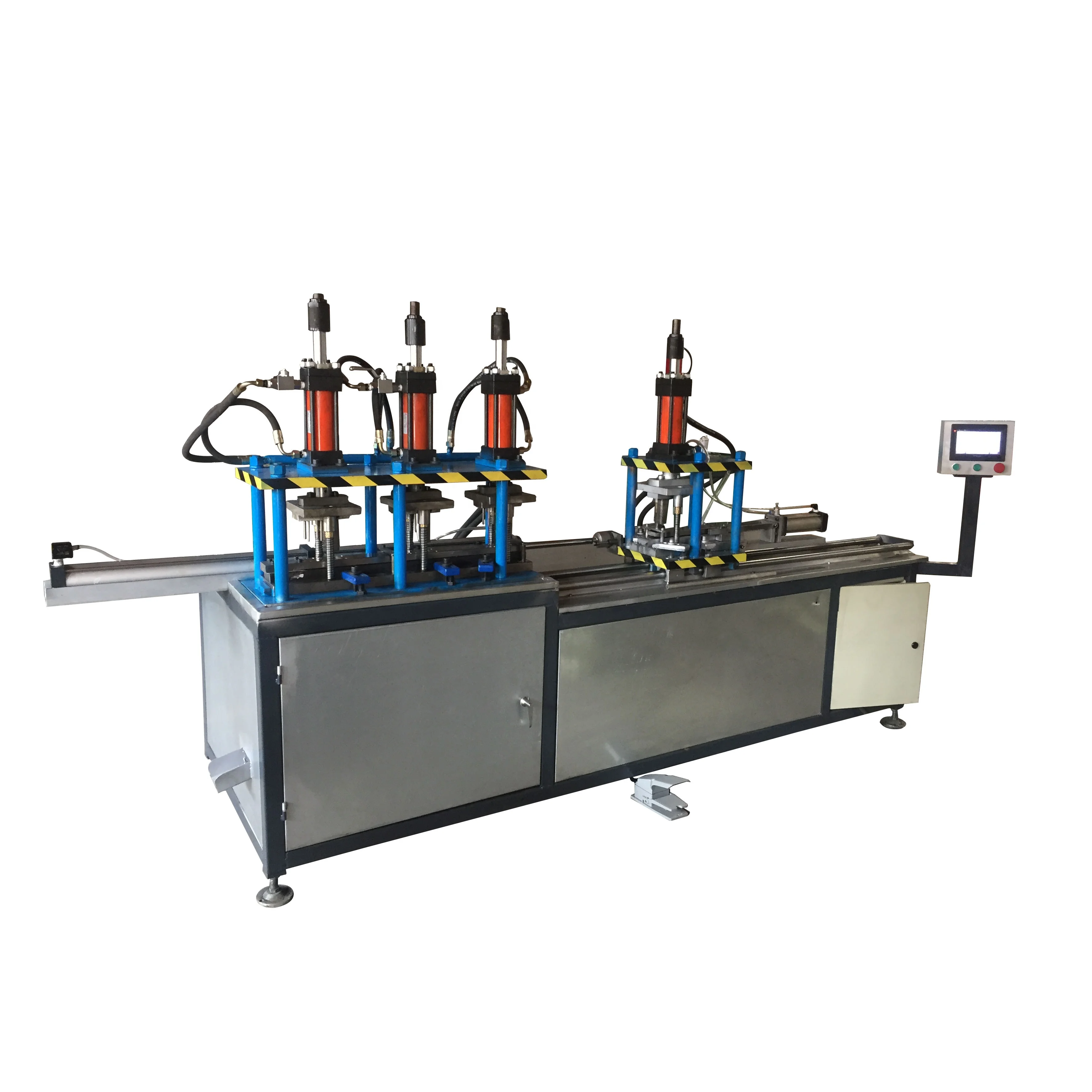 Automatic profile punching machine for multi-purpose ladder