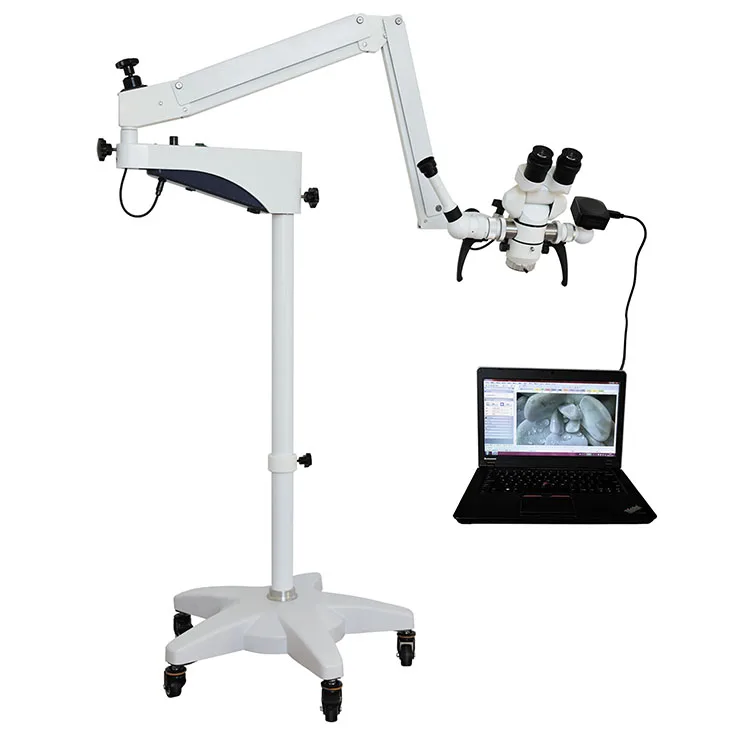 China Low Price Ent Operating Microscope Portable Surgical Microscope