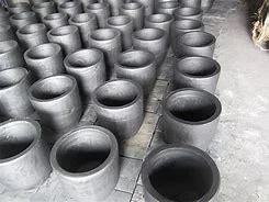 Thermal Shock Resistance Clay Graphite Container Lifespan Clay Crucible