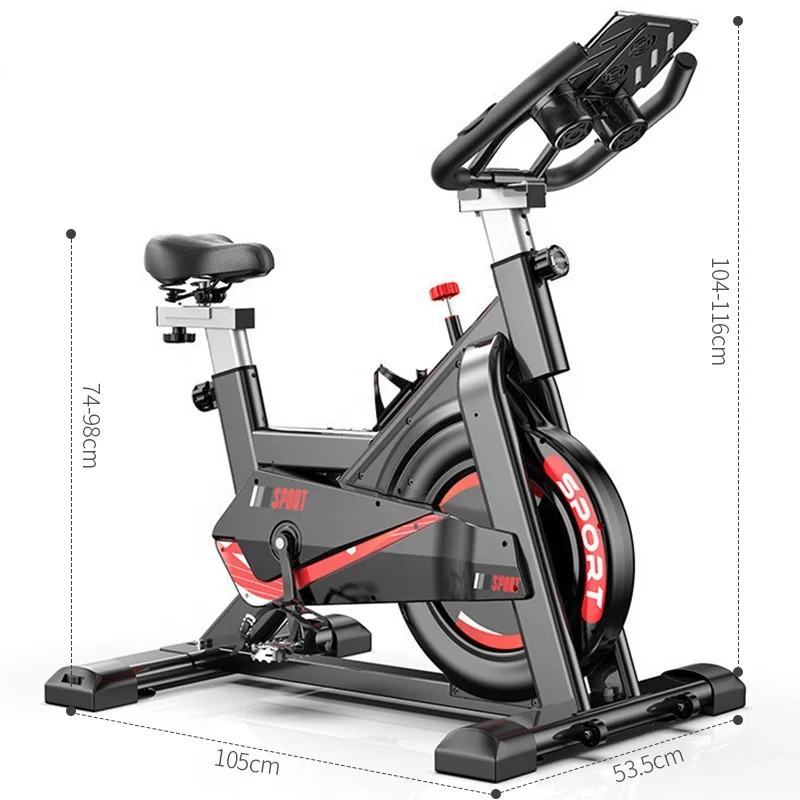 SD-S77 HOT SALE Black Hot sale  New wholesale  home use gym equipment spinning bike with screen display