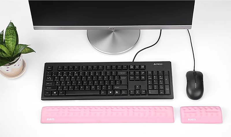 BUBM wholesale Memory Foam Mouse and Keyboard Wrist Rest Support Pad