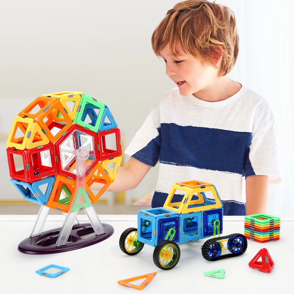 60Pieces KEBO strong magnetic blocks building set magnets toys for boys and girls gift
