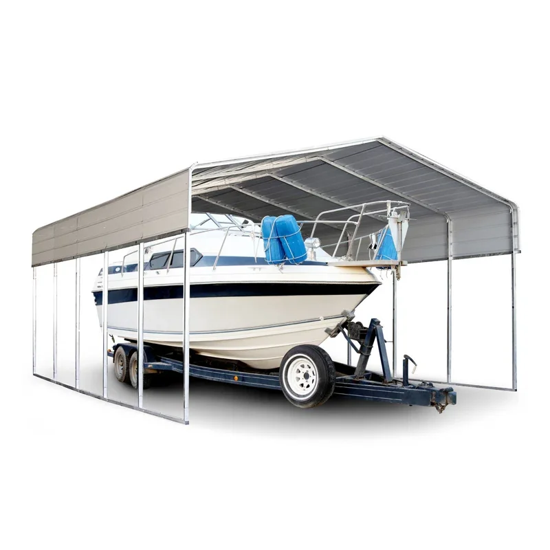 12*20 FT Carport Heavy Duty Carport Canopy with Galvanized Steel Roof and Frame Metal Carport Upgraded Extra Large Garage