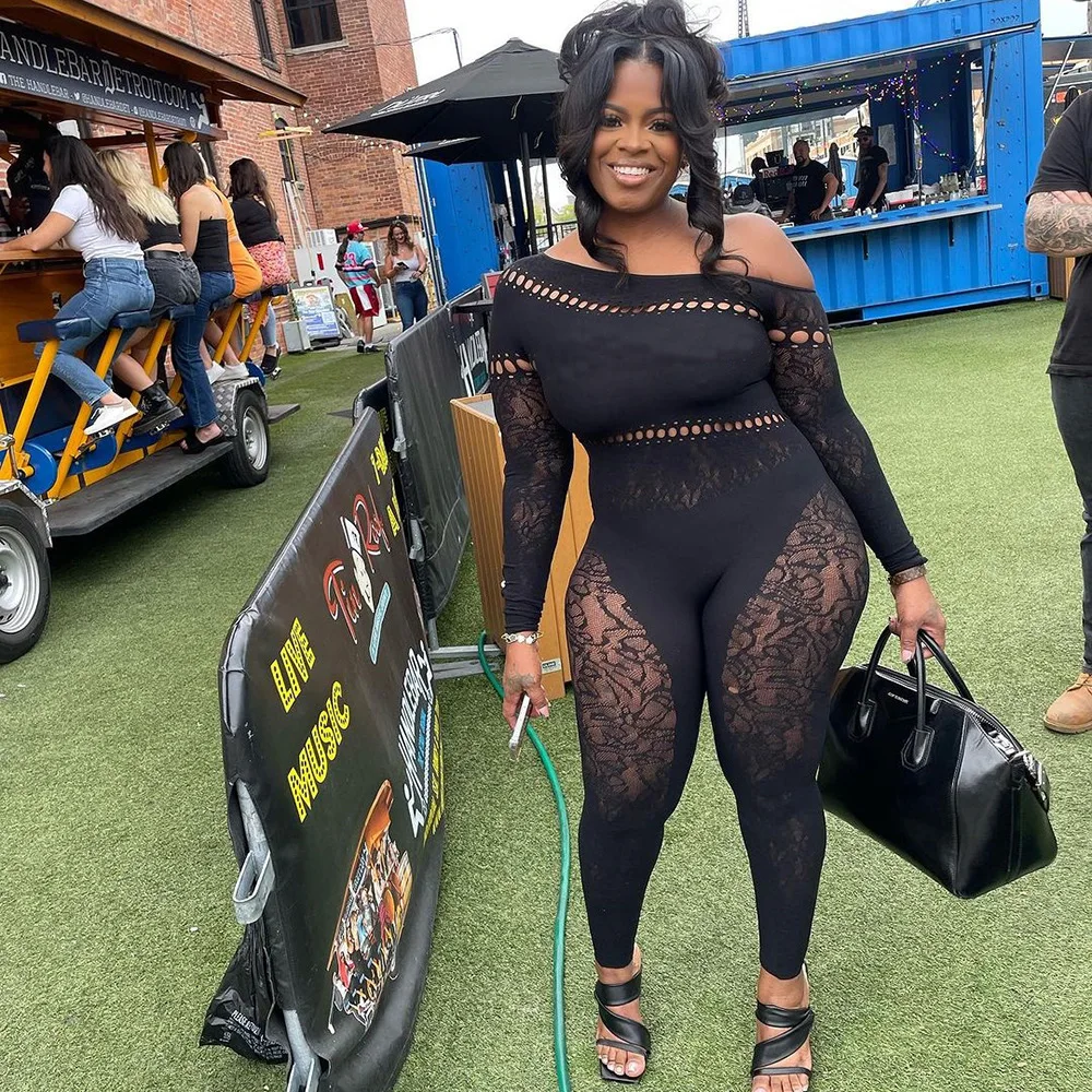 Peeqi 9833JD fashion women hollow out strapless lace mesh see through sexy lingerie jumpsuit one piece romper lady women