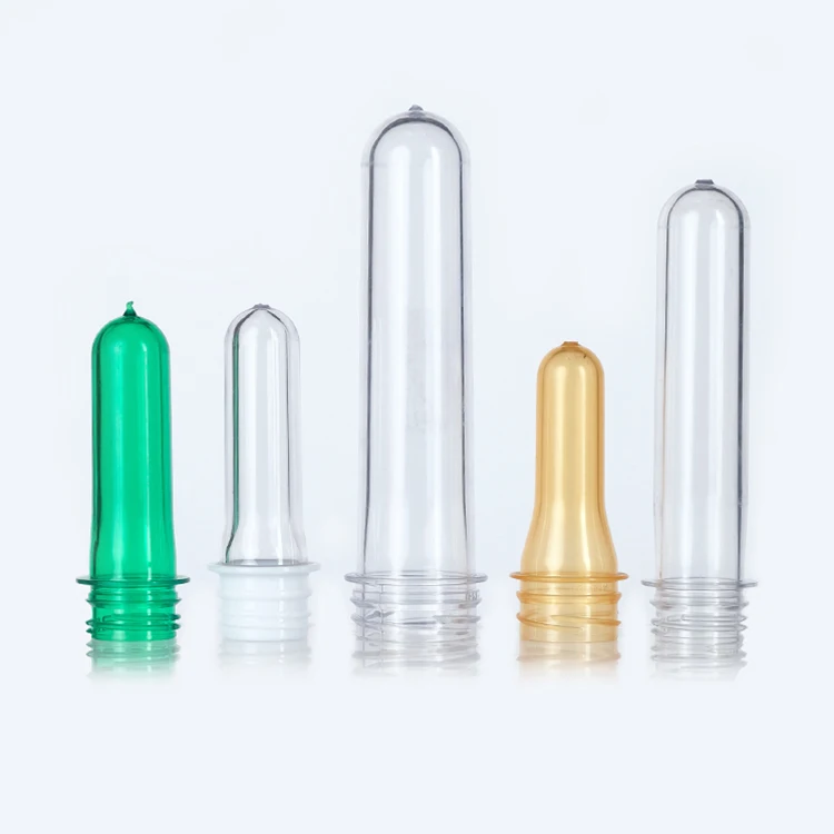 100% новый материал для домашних животных 28 мм 30 38 14 г 16 18 21 прозрачная Преформа бутылок с водой