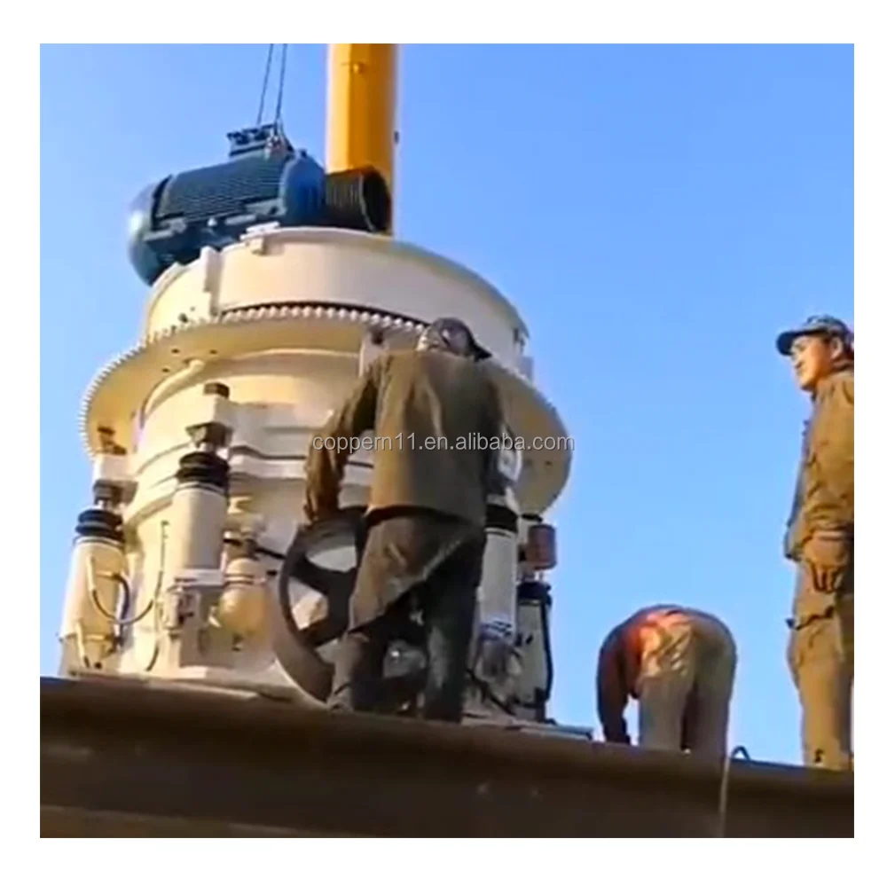 COPPERN Mining Machine Crushing Machine Large Capacity Multi-cylinder Hydraulic Cone Crusher Hard Rock Stone Crusher