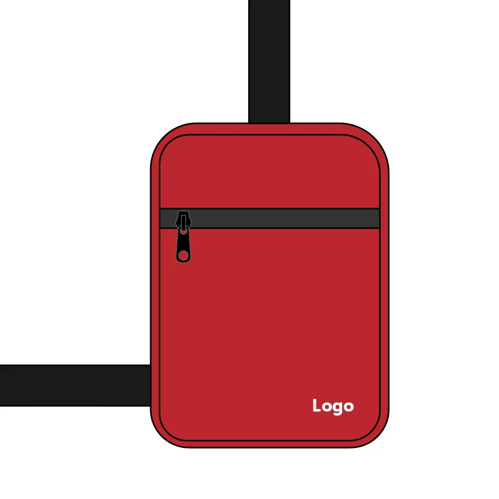 OEM China manufacturer small unisex casual sling chest pack cellphone crossover shoulder bag for men women