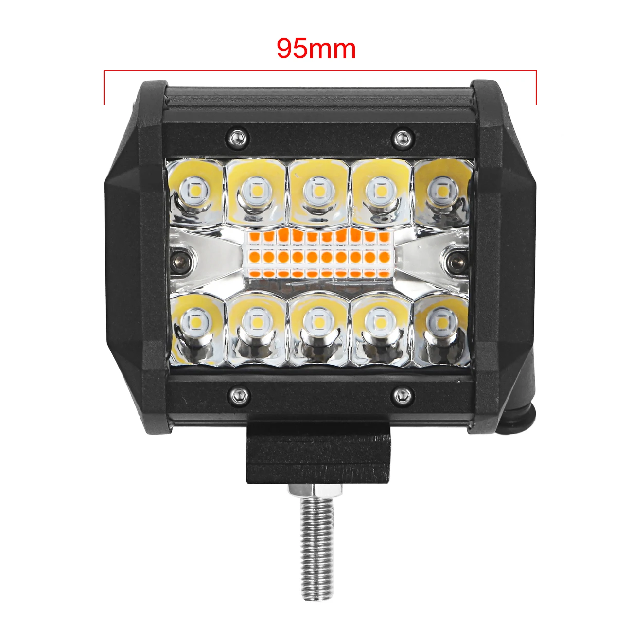 Wholesale 4Inch Led Work Light Cube LED Pod Light 60W Strobe Amber Flash Led Light Bar 4x4 Work Lamps