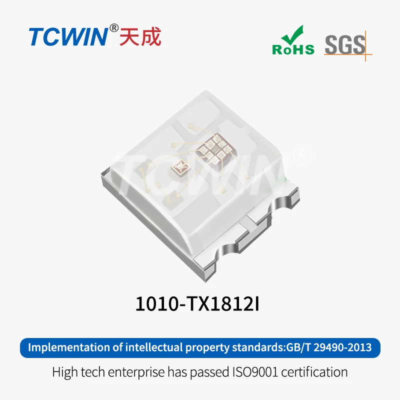 Smd светодиодный модуль чип ic smd led TX1812I 1010 RGB Полноцветный Программируемый перезаряжаемый ритмичный аудио бар