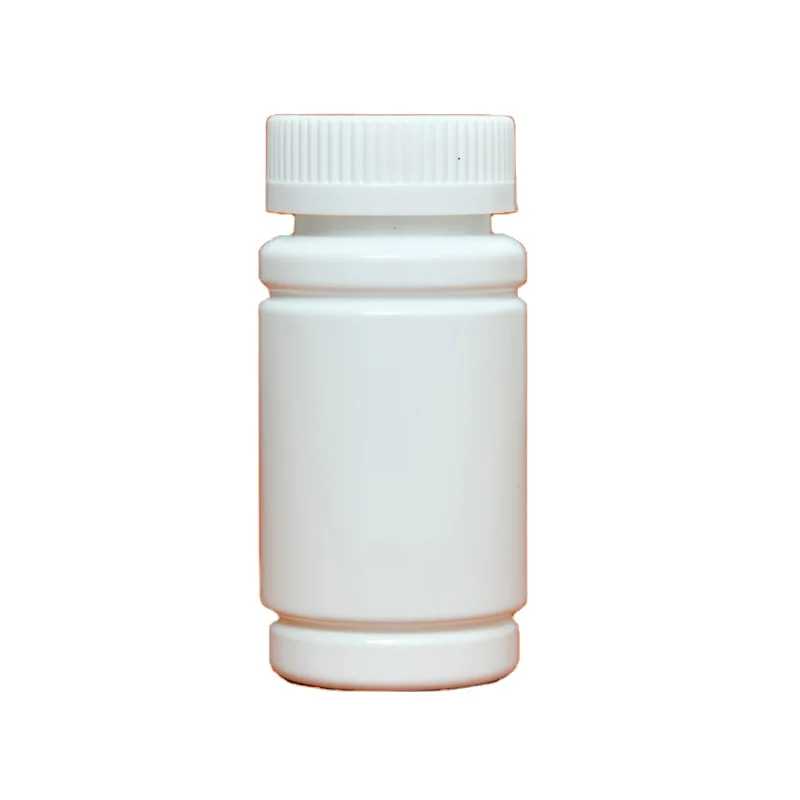 wholesale 100ml PET plastic bottle pill bottle with easy pull off lid/flip over caps for medicine