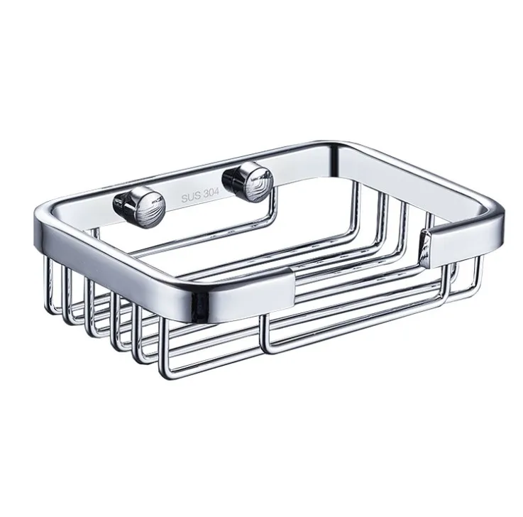 High Quality Bathroom Accessories Soap Tray Wall Mounted Stainless Steel Soap Dish Holder