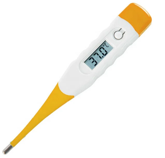 OEM Customize Logo Safe bendable Flexible Baby Child Adult Soft 10 Seconds Reading Electronic Digital Thermometer With Ce