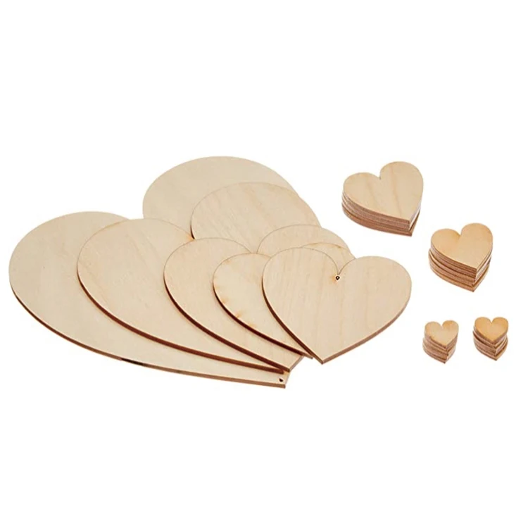 wooden Boxes and Wall Signs Wooden Crafts Shapes Custom  Unfinished Natural  Wood Blank  Crafts