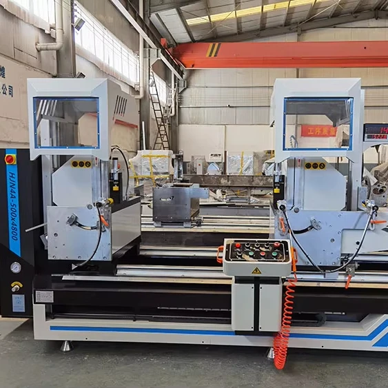 HJN3A-500*4200 CNC  double head cutting machine aluminium price