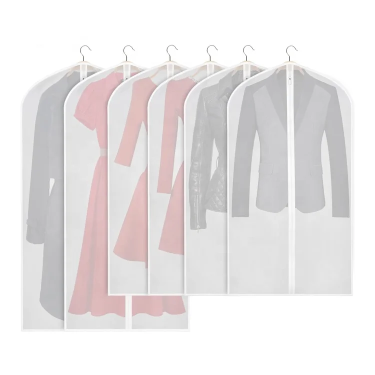 Eco Friendly Foldable Travel Waterproof Suit Custom Logo Zippered Garment Bag