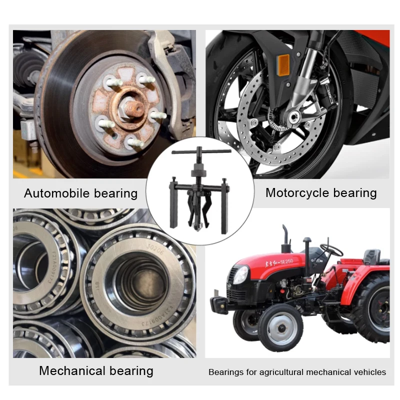 Hot Selling Inner Bearing Removal Tool Inner Hole Three-jaw Puller Separation Lifter Dial Wheel Pull Code Winding Vanadium Steel