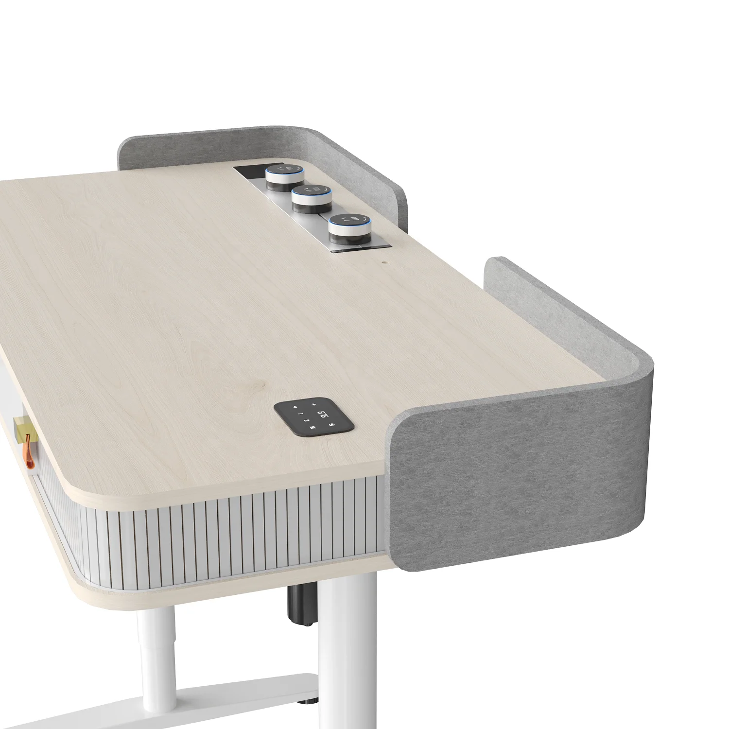 V-mounts commercial sit-stand desk for home with Sedentary reminder function VM-JSD5-03-P