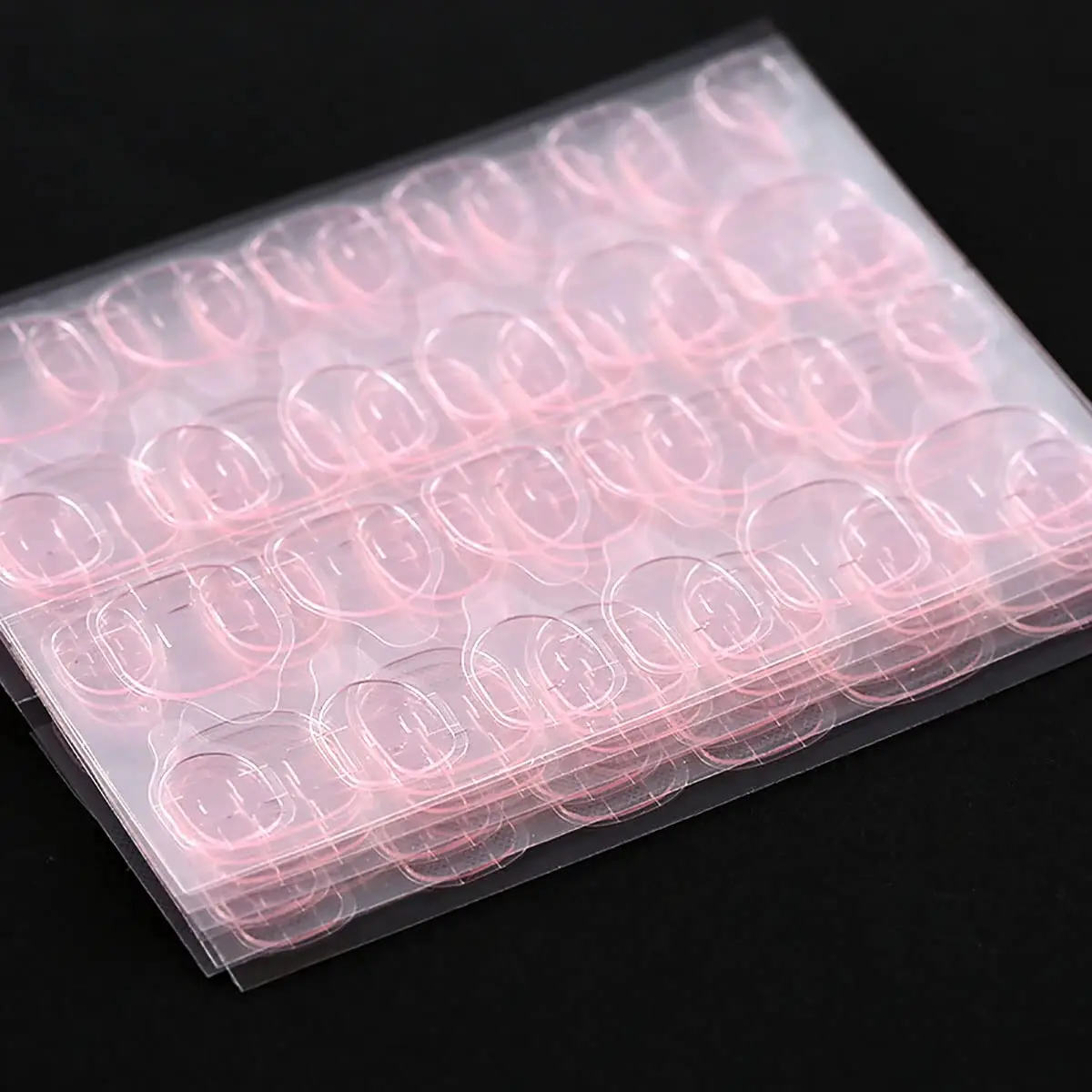 Waterproof Adhesive Transparent Crystal Nail Art Tools Double-Side Nail Glue Sticker Jelly Gum for False Nails