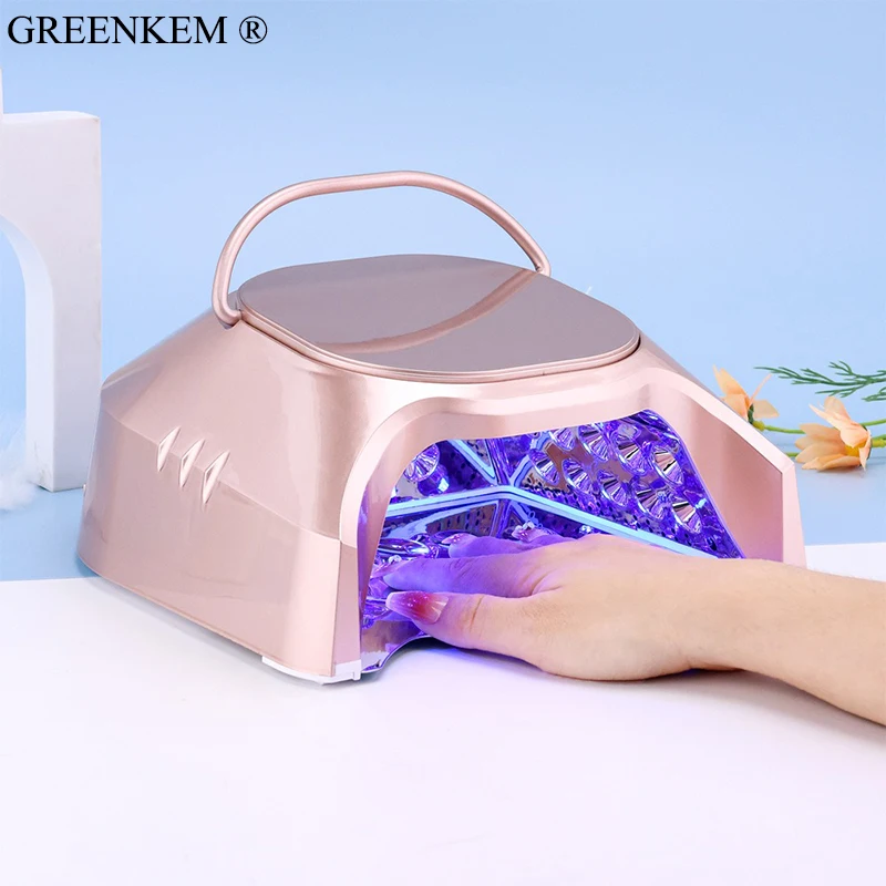 86W Private Label Super High Power Unique Shape Design Portable Rechargeable LED UV Nail Lamp