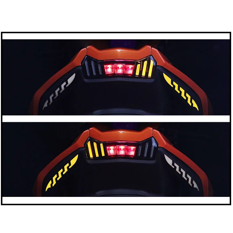 Auto lighting system motorcycle accessories modified  Plastic LED rear aerox led tail light for Yamaha aerox 155/nvx 155