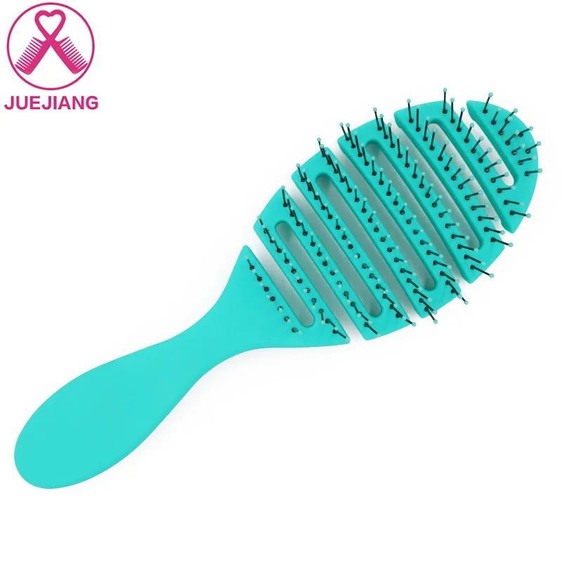 High quality best plastic detangling brush hair scalp massage hair brush vet curly hair brush for salon