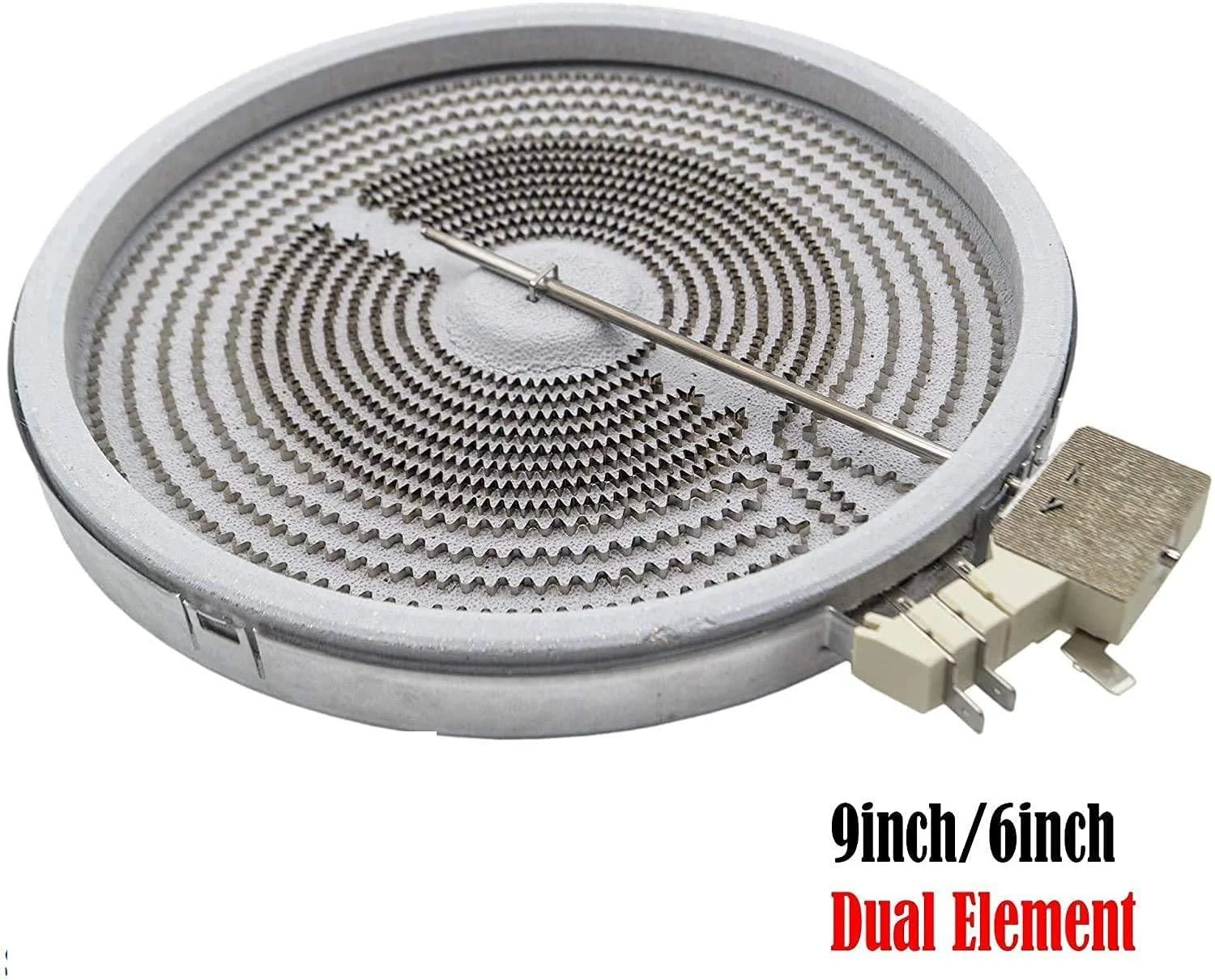 316555800 Range Stove Cooktop 9 Inch 6 Inch Dual Radiant Surface Element replace AP4556791 316418400 replacement