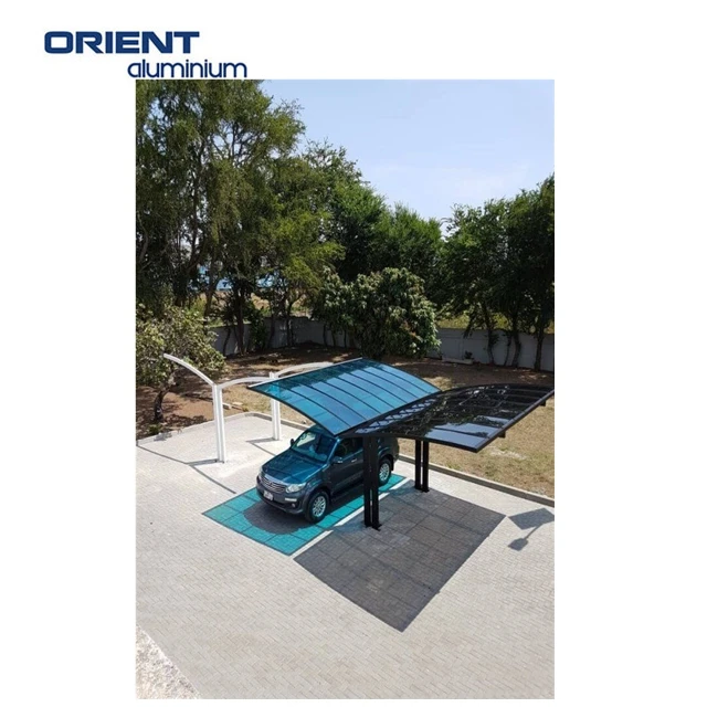 Aluminum carport /Car Shade Port/Car Garage in polycarbonate