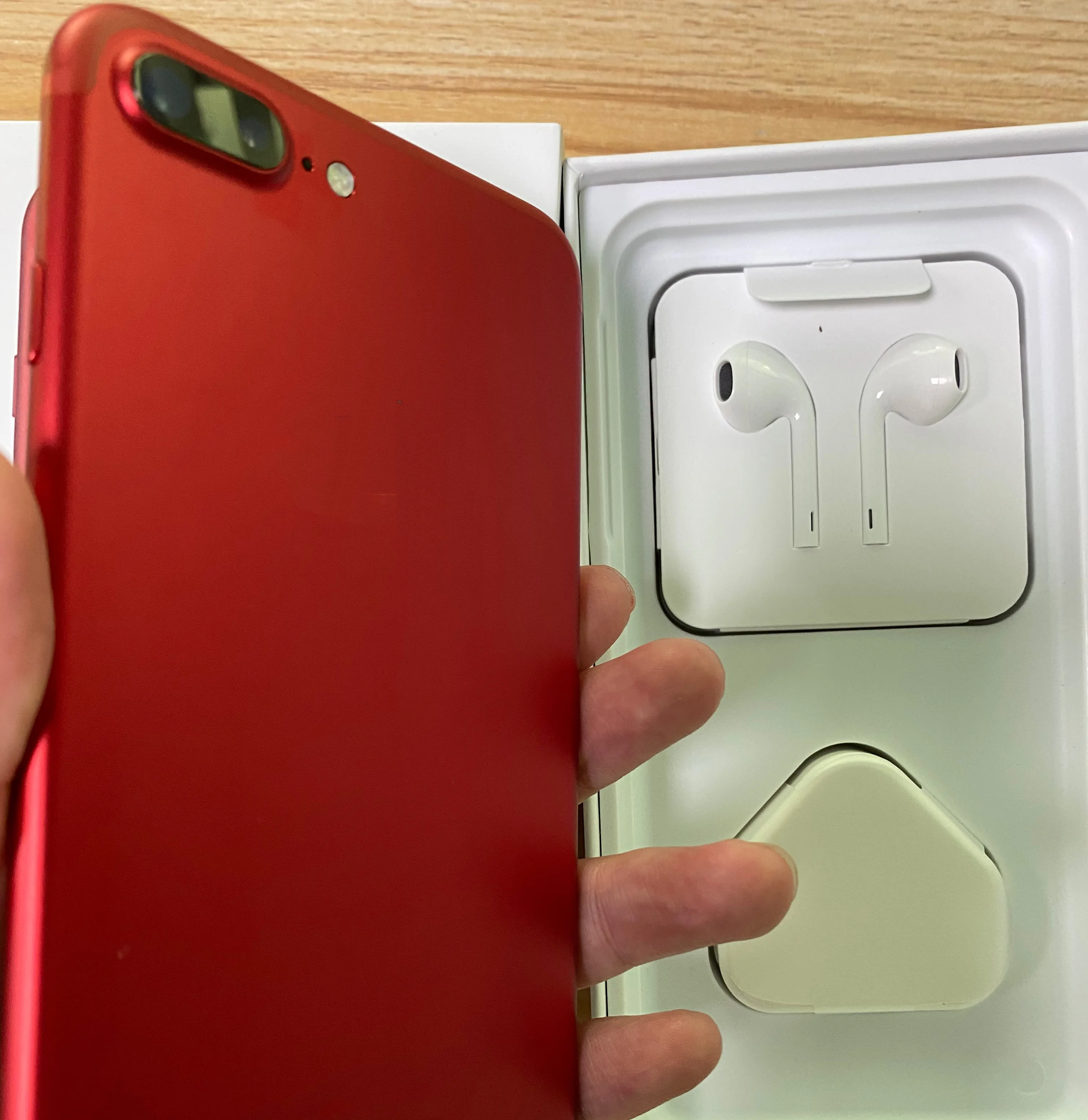 Розовый золотой мобильный телефон класса А 32 Гб 128 ГБ для Iphone 7 Plus