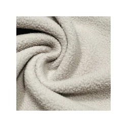 Recycle polyester fleece Eco-friendly fleece fabric one side brush fabric