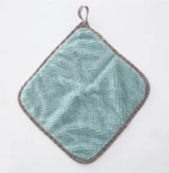 Kitchen Cleaning Cloths Super Thicker Absorbent  Table Kitchen Hanging Clean Dish Washing Cloth Cleaning Tool H609