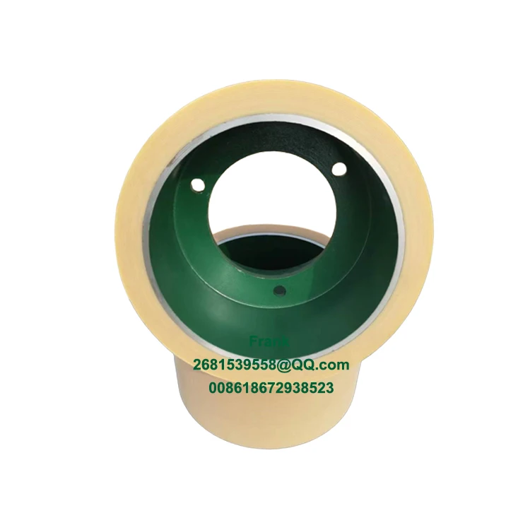 High quality 10 Inch SBR Rice Mill Rubber Roller For Rice Husker With Iron Core rice huller Rubber roller