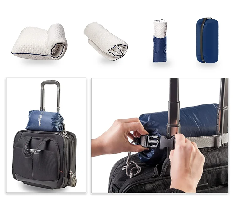 new sleep soft waterproof comfortable camping pillow memory foam