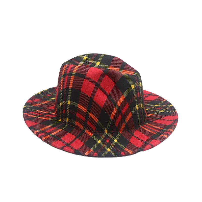 Wholesale Unisex Fashion Autumn and Winter Felt Fedora Hat Classic British Church Jazz Hat