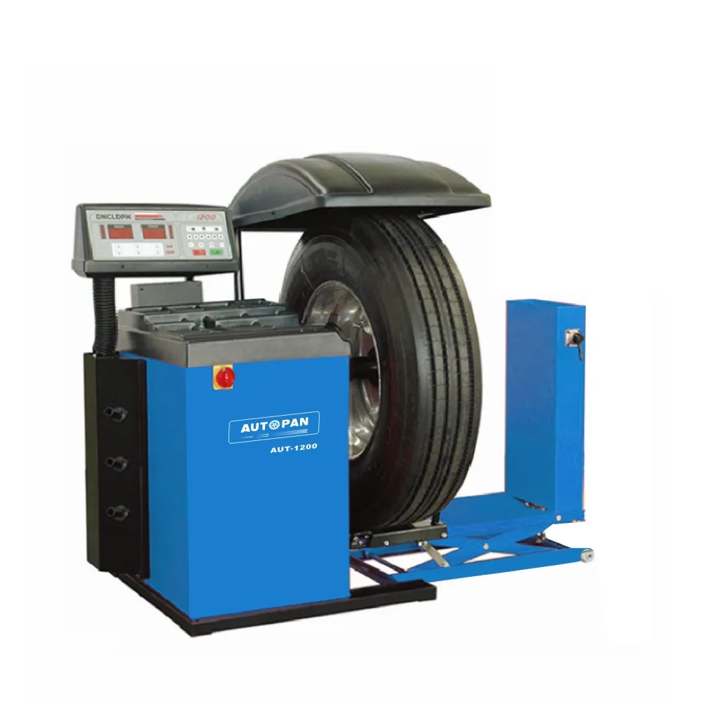 AUTOPAN AUT-1200 Truck Wheel Balancing Machine  balancer heavy duty wheel alignment and wheel balancer