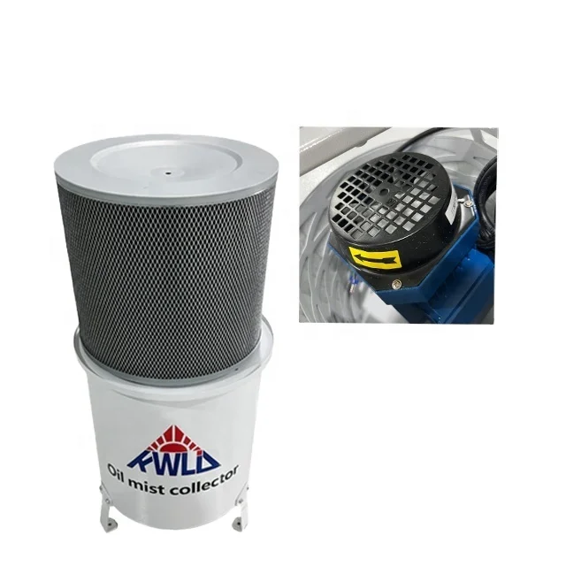 Waste Oil Gas Purification Centrifugal Type Oil Mist Cleaning Vertical Air Filter For Cutting Machine Oil Mist Separator