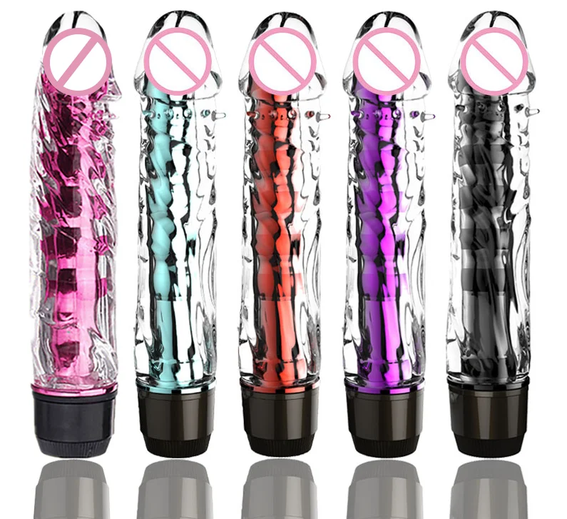 Hot Selling Sex Toys Dildo Vibrator G-spot Clitoris Stimulator Silicone Vagina AV Stick  Massager  For Women